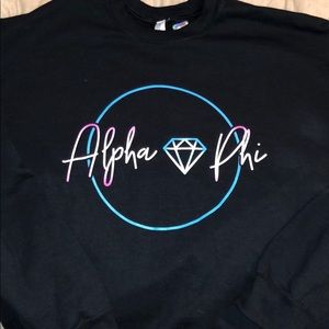 ALPHA PHI 2018 bid day sweatshirt